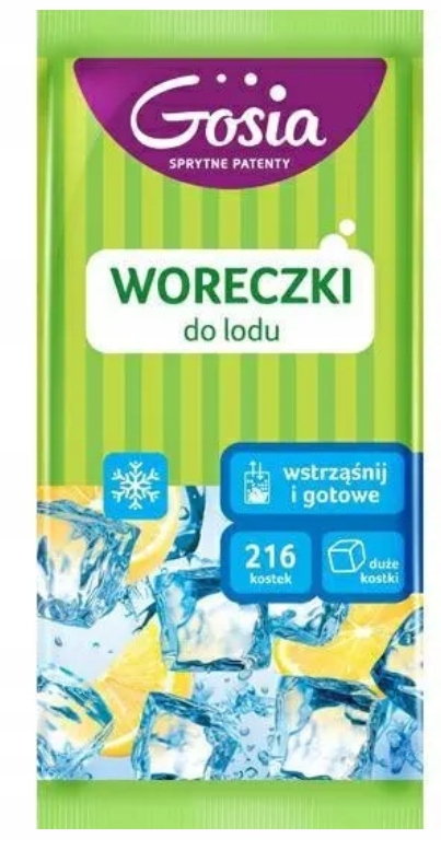 

Woreczki Do Lodu 216 Kostek Dużych Kostek Gosia