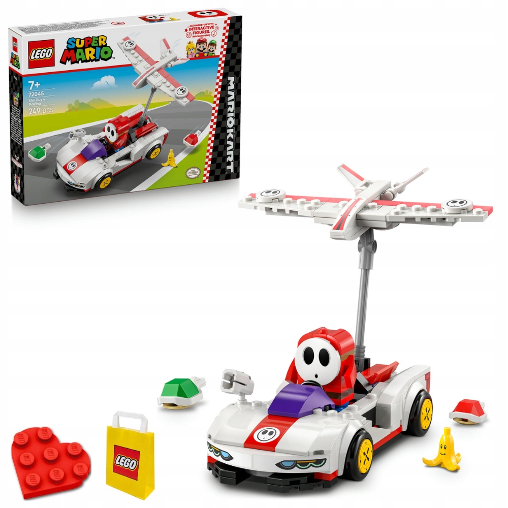 Lego Mario 72045 Mario Kart – Plachý a P-Wing