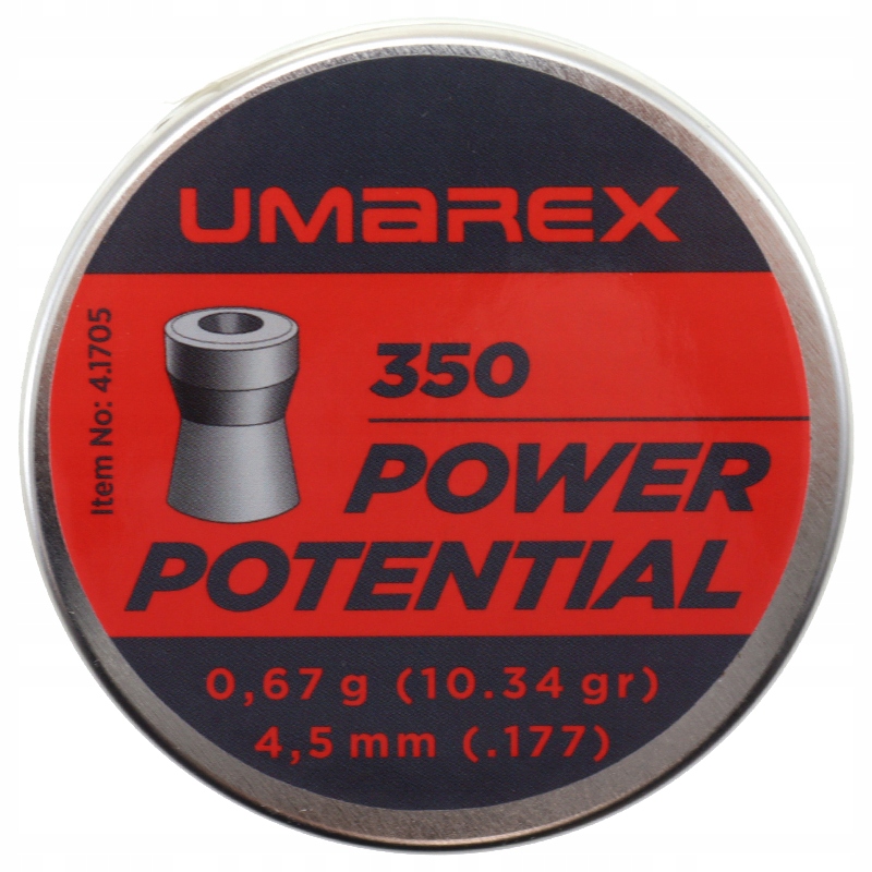 Śrut Umarex Power Potential kal. 4.5 mm 350 sztuk