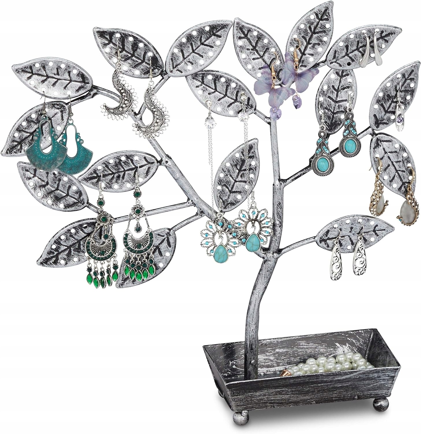 Stojan Stromek Na Šperky Náušnice Řetízky Stylový Vintage