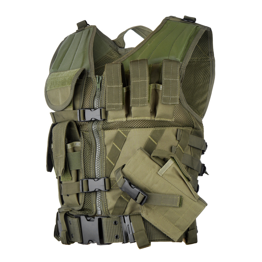 Taktická vesta Mil-Tec Usmc vojenská outdoorová zelená Od