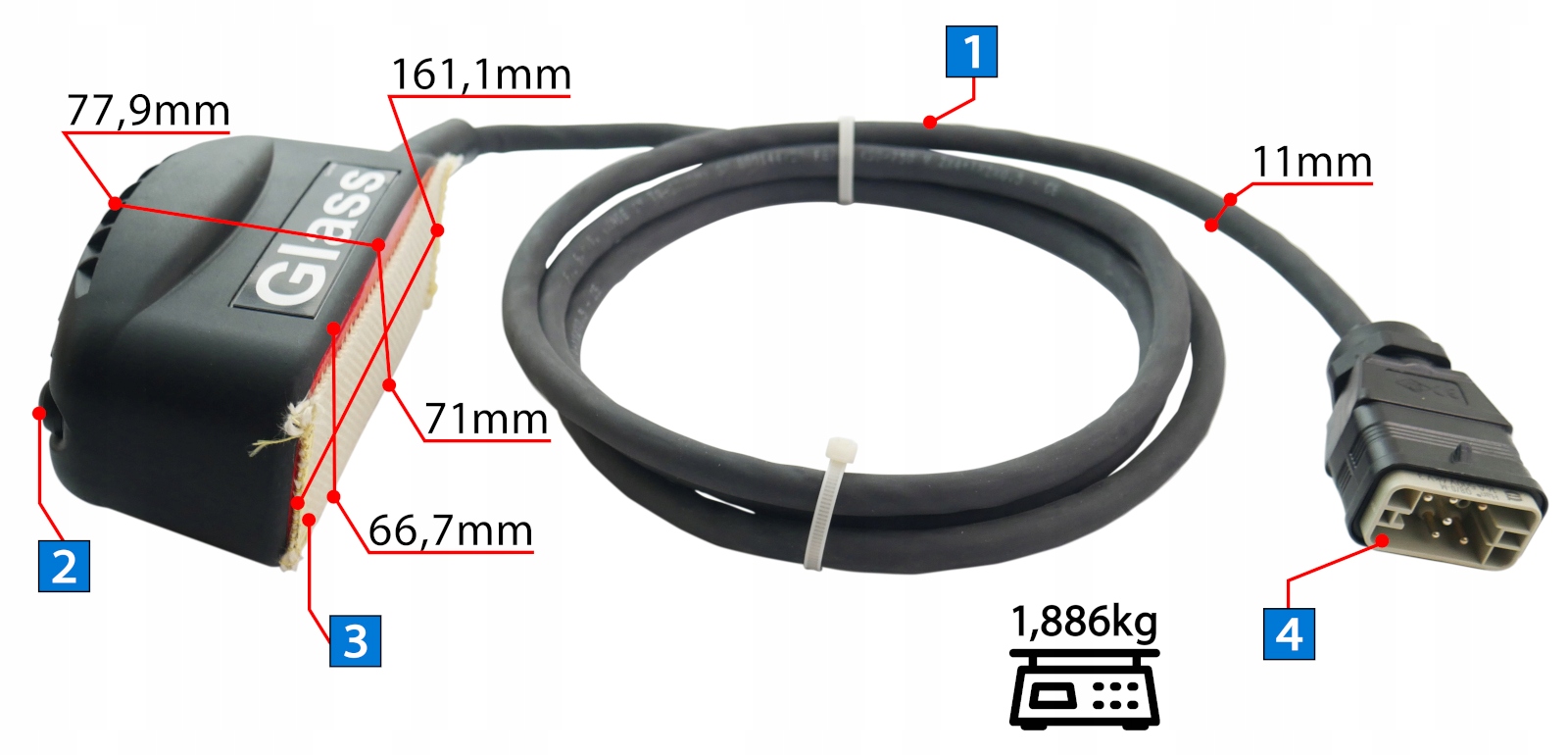 GLASS GENIUS do podgrzewacza indukcyjnego SMART INDUCTOR 5000 TELWIN 801403 Marka Telwin