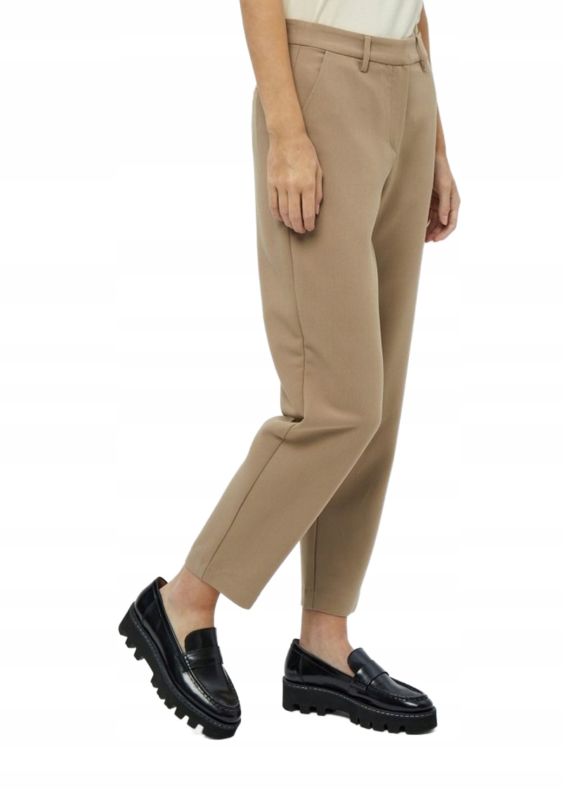 Peppercorn Casual Béžové Kalhoty Středního Střihu 38 6FA