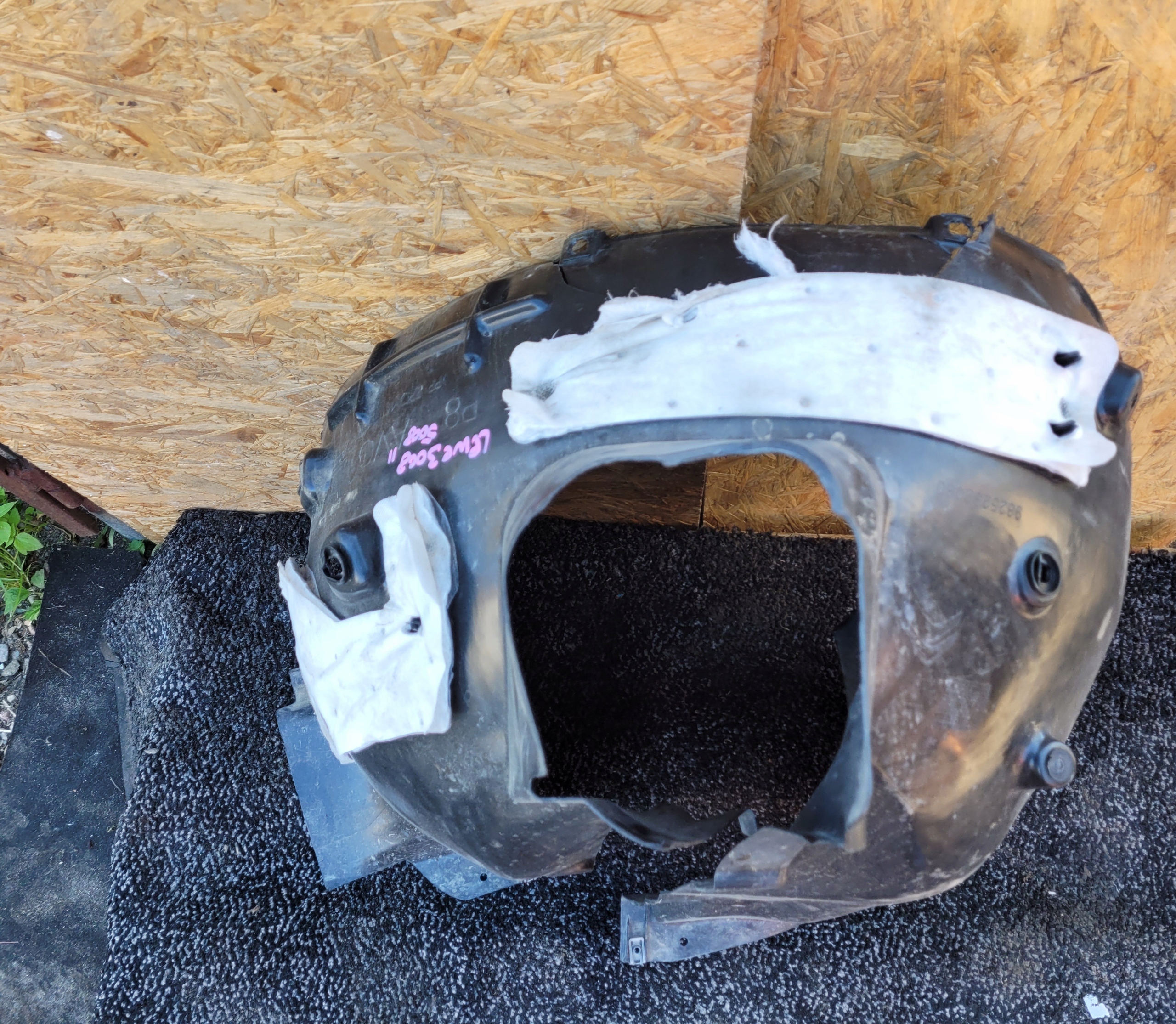 mudguard front front left PEUGEOT 3008 5008 II