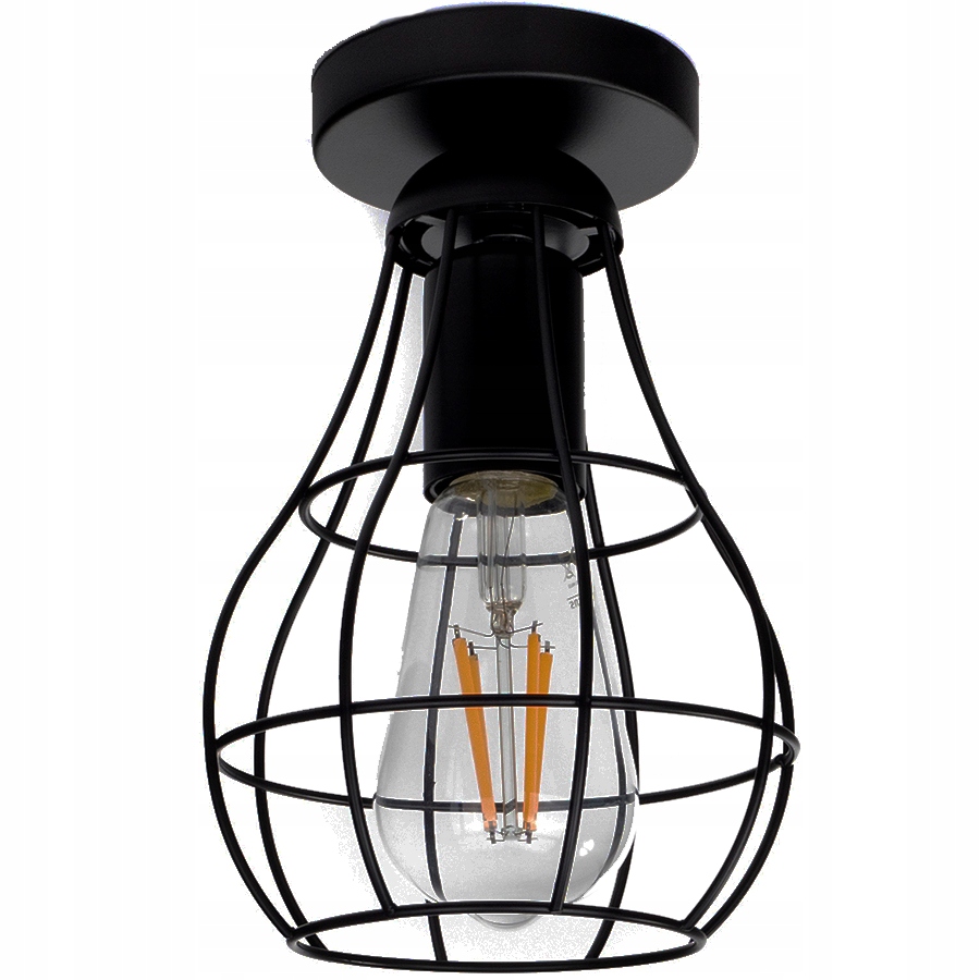 

Lampa wisząca plafon żyrandol filament E27 Led