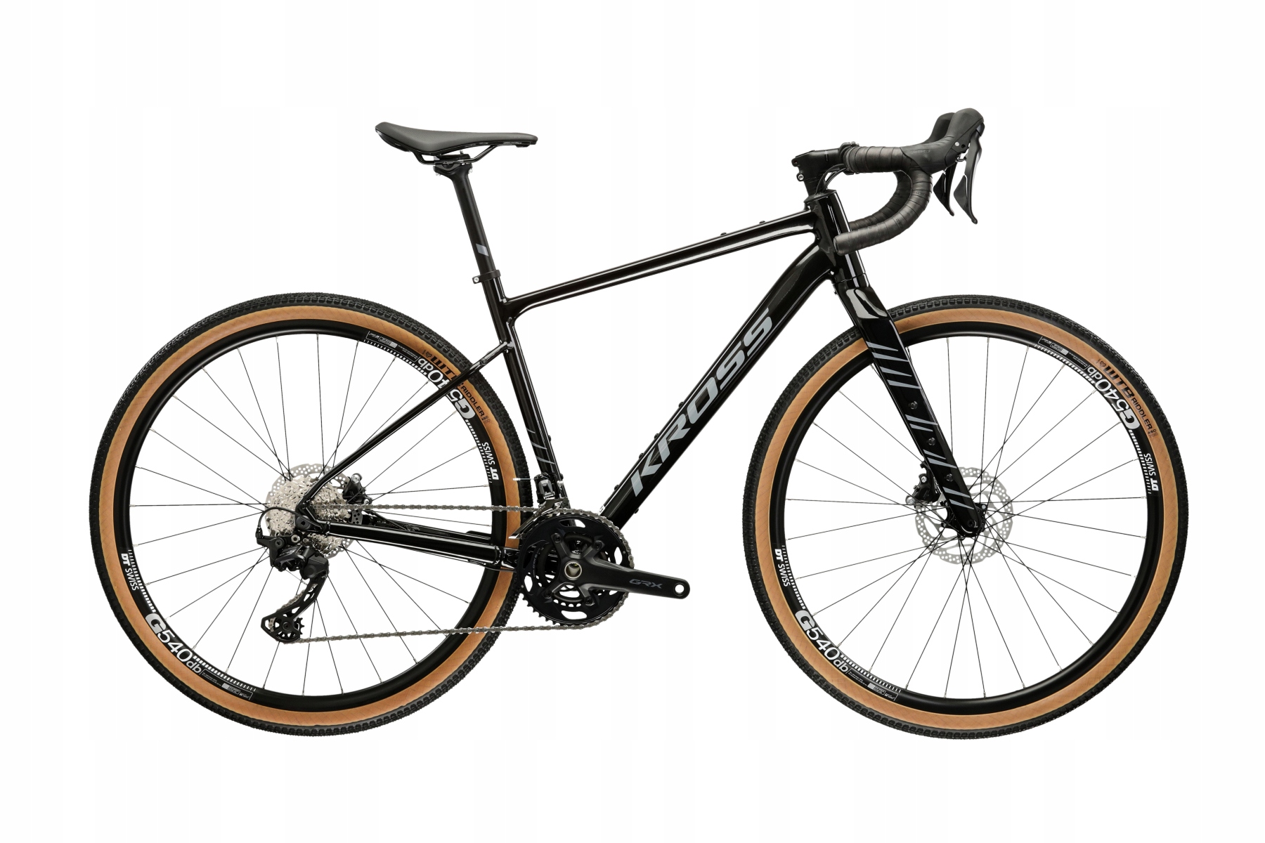 Rower gravel Kross Esker 6.0 Czarny Szary 2025 R. L/20" 28"