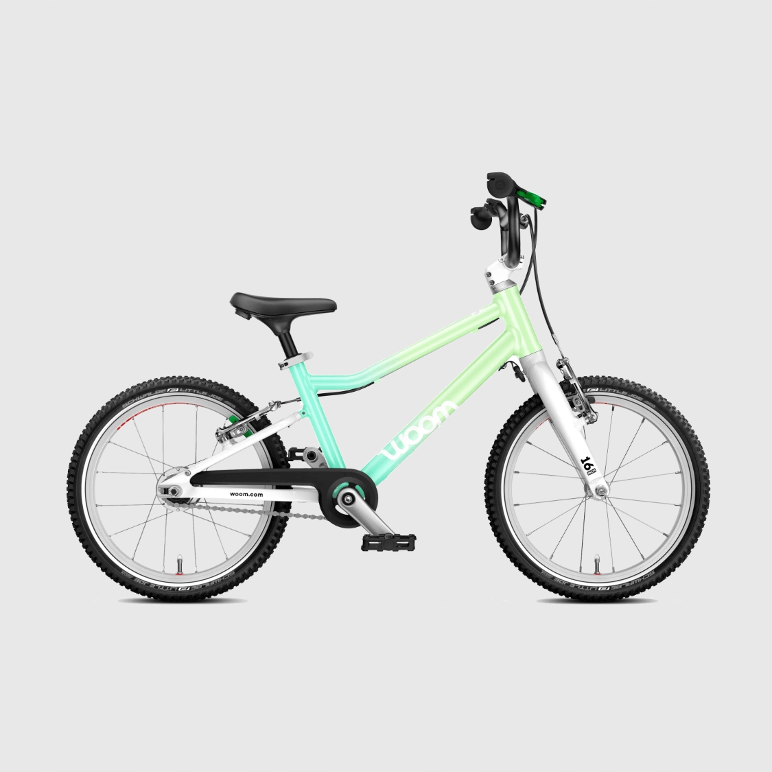 Rower Dziecięcy Woom Go 3 speramint crush Limited Edition