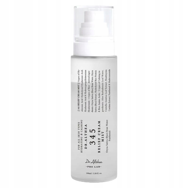 Dr. Althea 345 Relief Cream Mist Hydratační mlha na obličej 100 ml