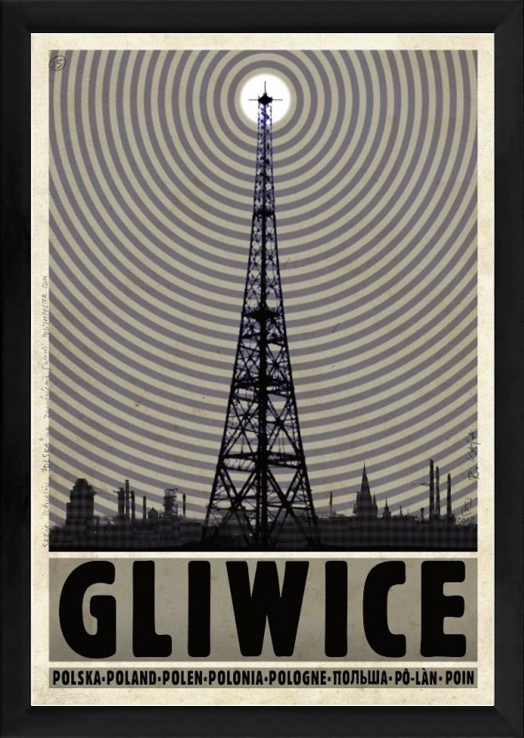 

Gliwice Obraz Pocztówka W Ramce Ryszard Kaja
