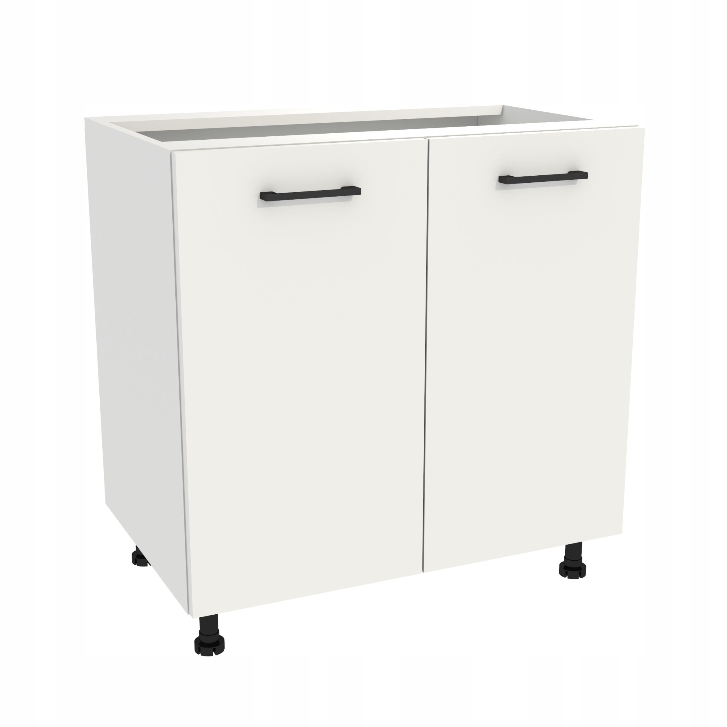 Spodná kuchynská skrinka 80 Capri korpus Biela predná strana Biela matná