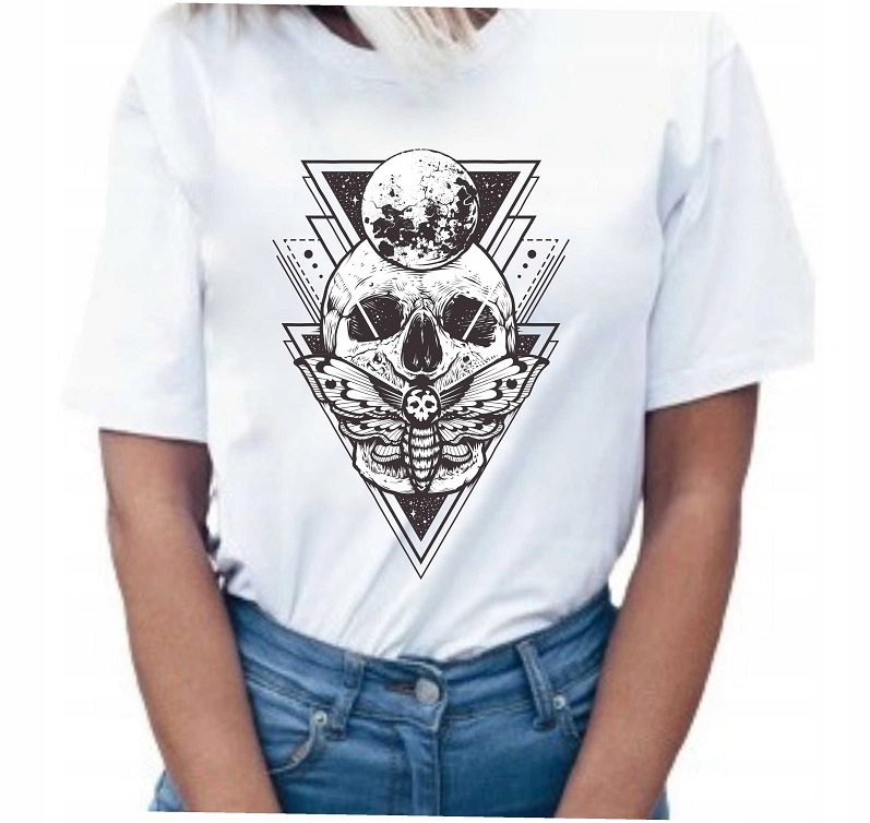 

Koszulka damska z nadrukiem Boho T-shirt Xs