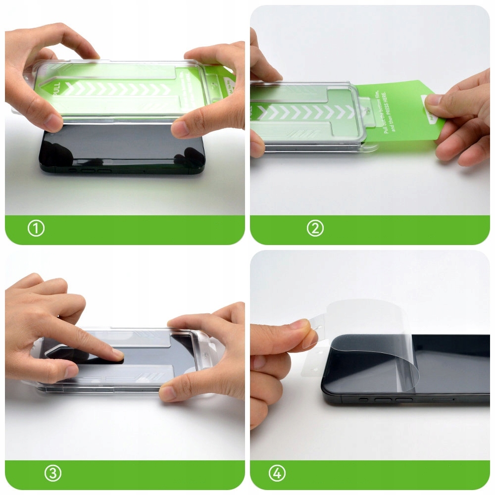 Szkło Hartowane EASY + Ramka do iPhone 14 Pro Grubość szkła 0.3 mm