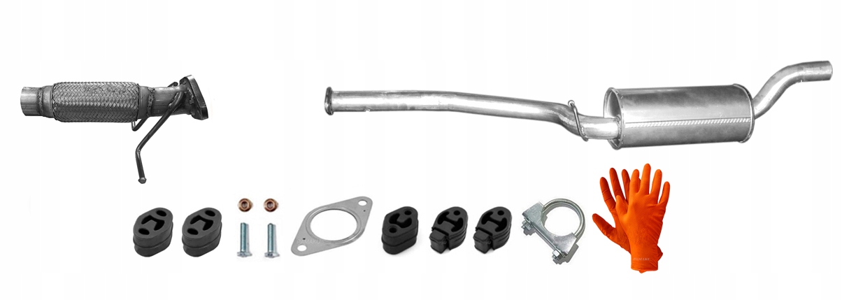 Ford Focus C-max 2.0 TDCi 81-100 kW (2004-9/2010) Trubka Tlumič