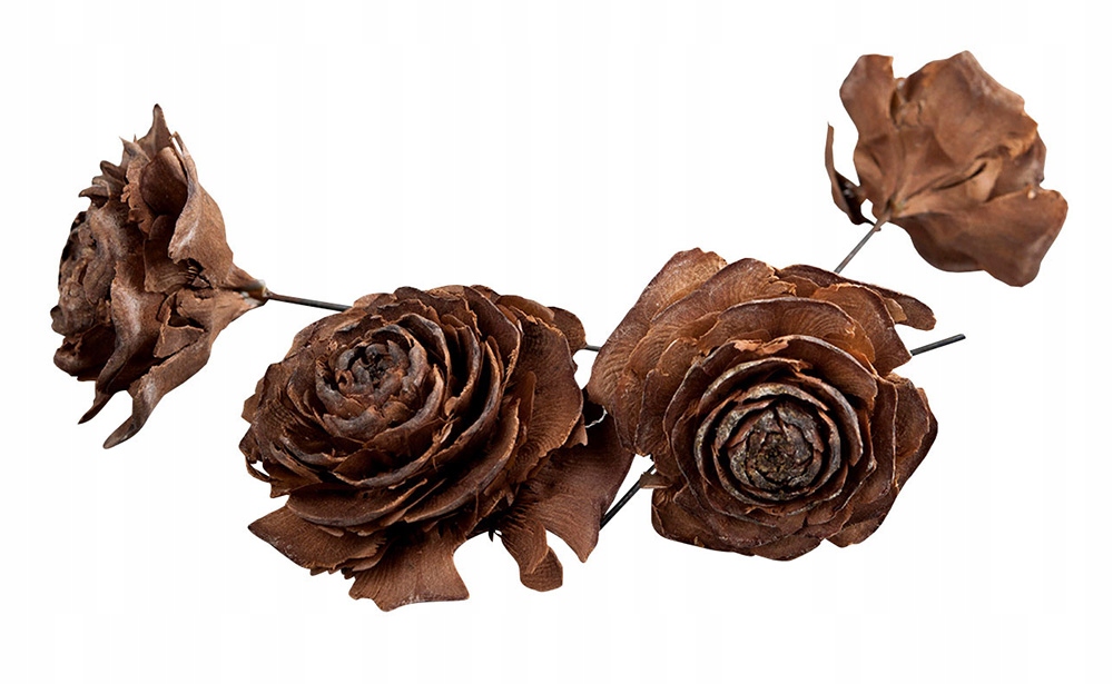 OZDOBA do doniczki stroików SZYSZKA NATURALNA /4/