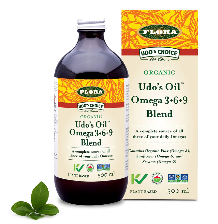 Flora Udo's Oil Omega 3-6-9 Blend 500ml organiczny