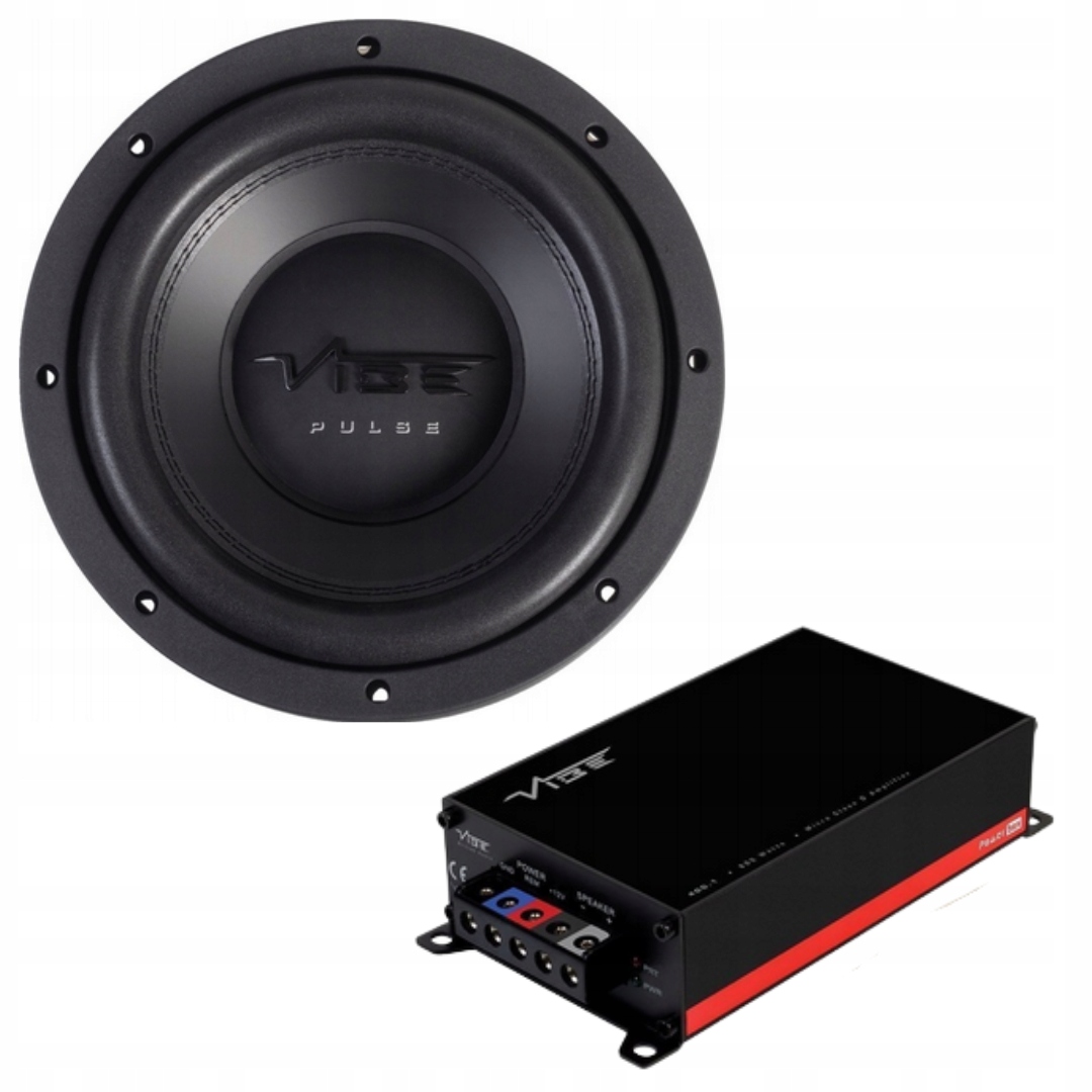 SUBWOOFER GŁOŚNIK BASOWY VIBE PULSE12D2 30cm 350W RMS VIBE POWERBOX400.1