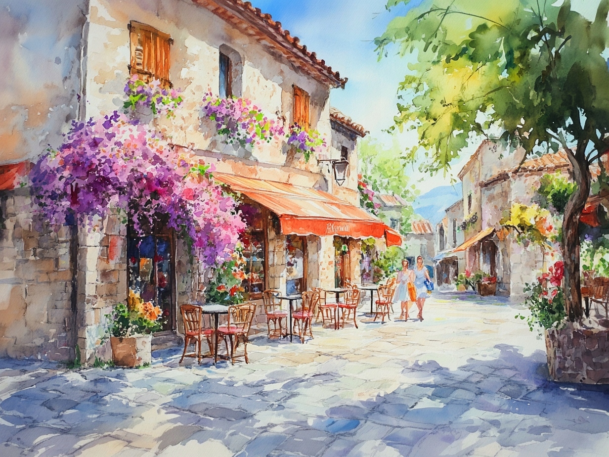 Obraz Na Plátně Canvas Město Ulice Itálie Chorvatsko Léto Slunce 100x75