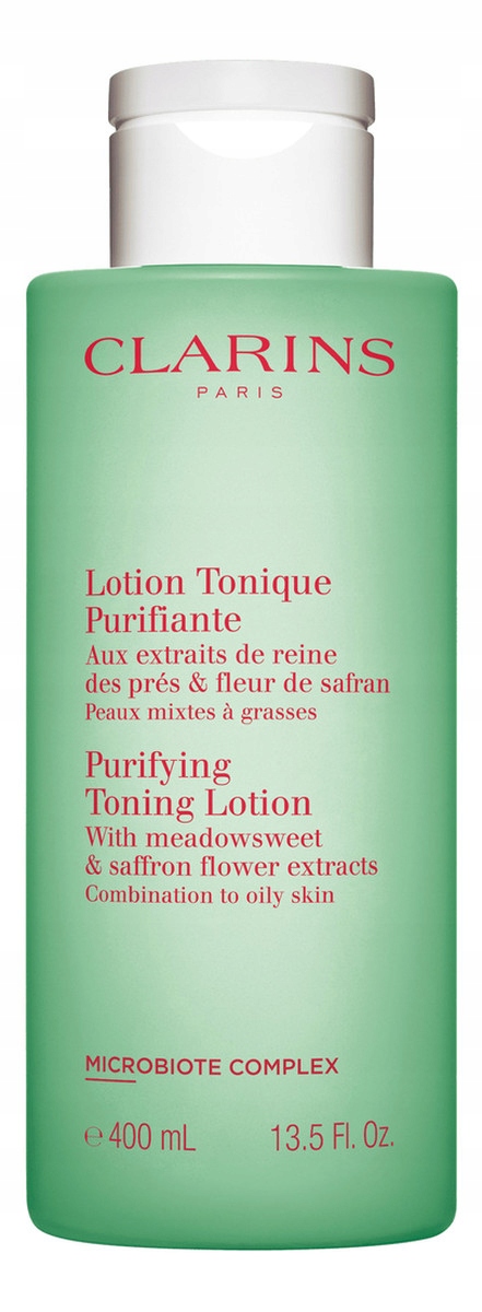 Clarins Purifying čisticí tonikum pro mastnou a smíšenou pleť 400 ml