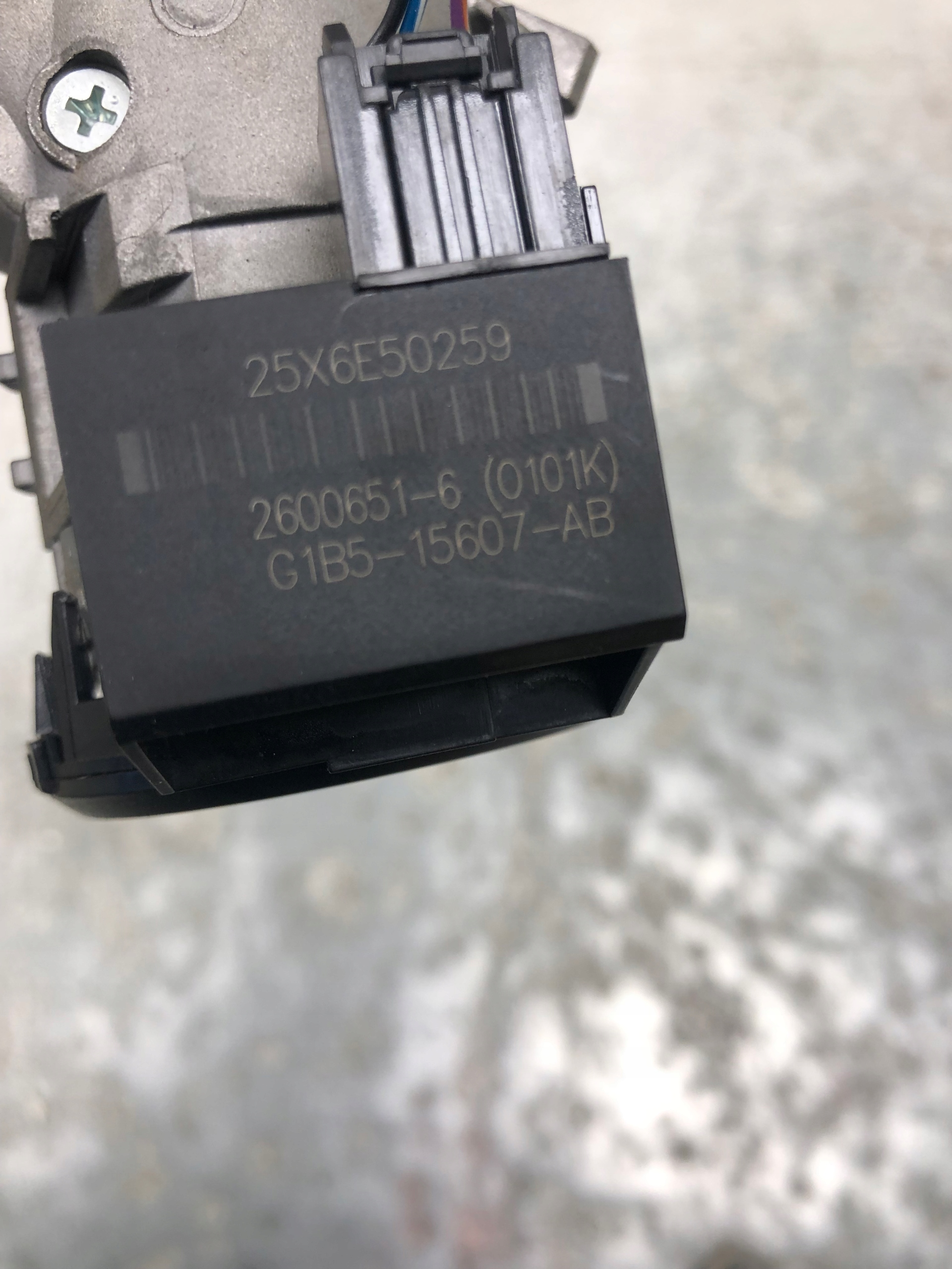 ignition + key FORD KA + G1B5-15607-AB