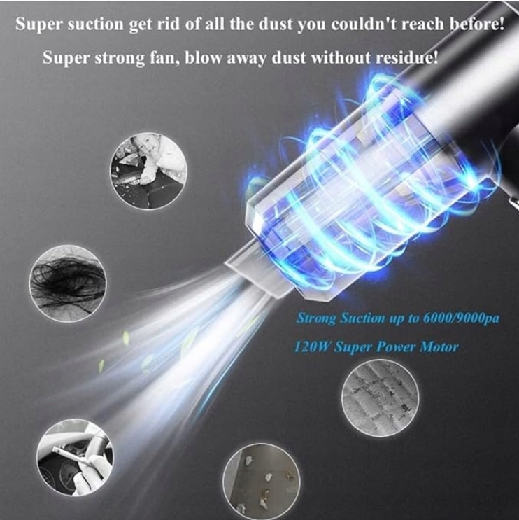 MINI ODKURZACZ SAMOCHODOWY 007 TYP-C PROFESJONALNY MOCNY PRZENOŚNY MAŁY Producent inny