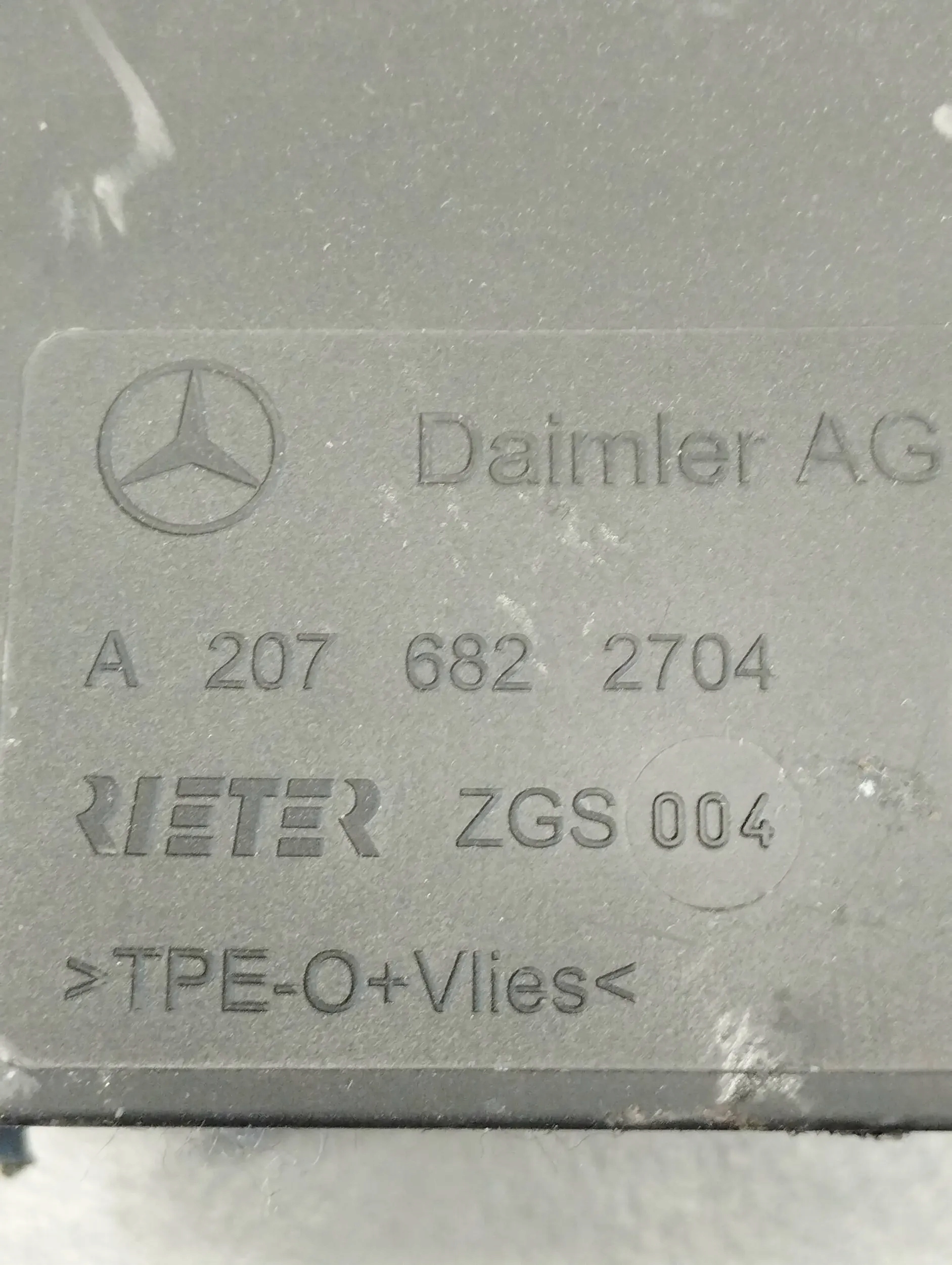 Mercedes-Benz CLS C218 Blende Abdeckung Abdeckung A2076822704