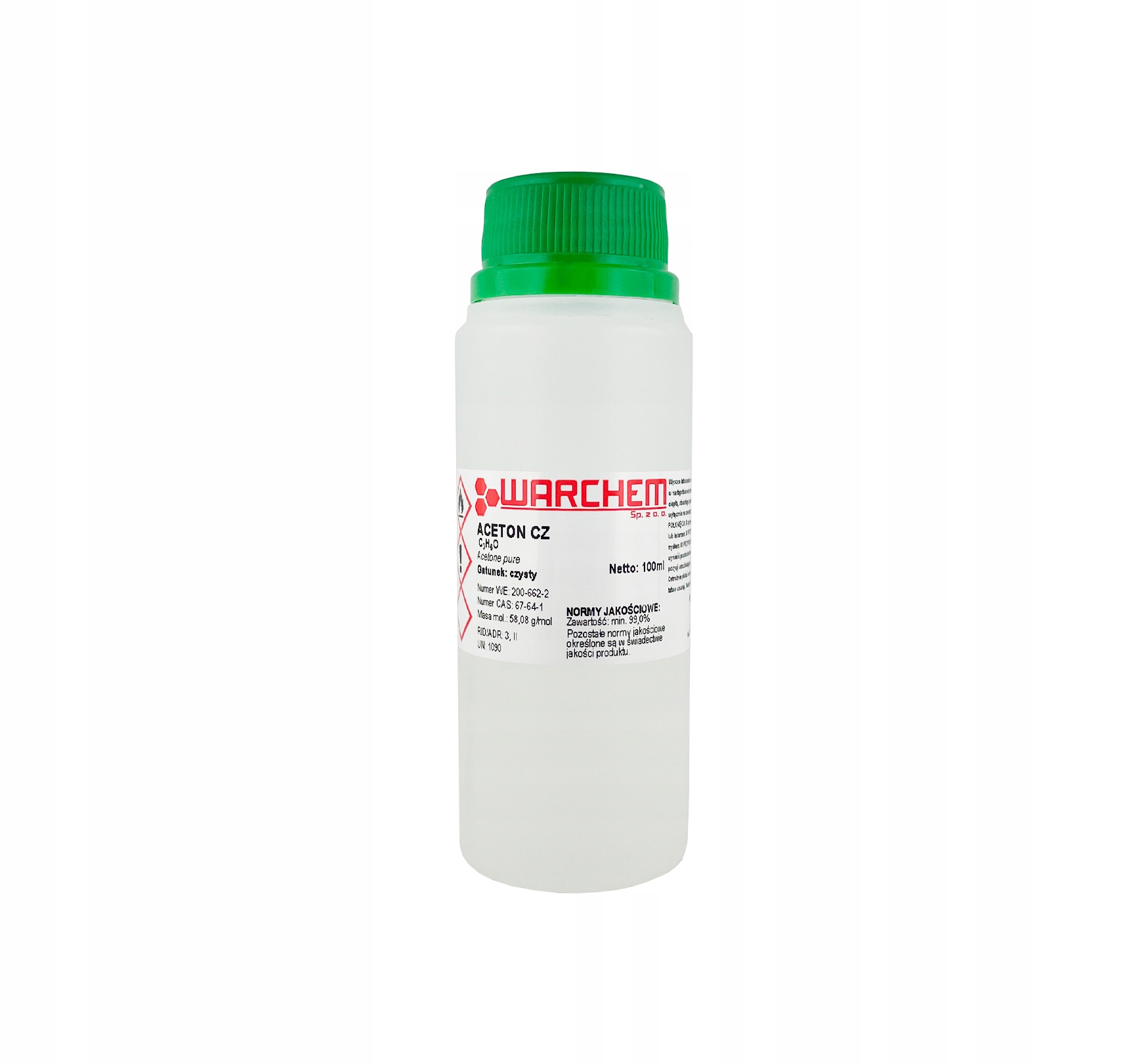 

Aceton czysty 100ml Warchem