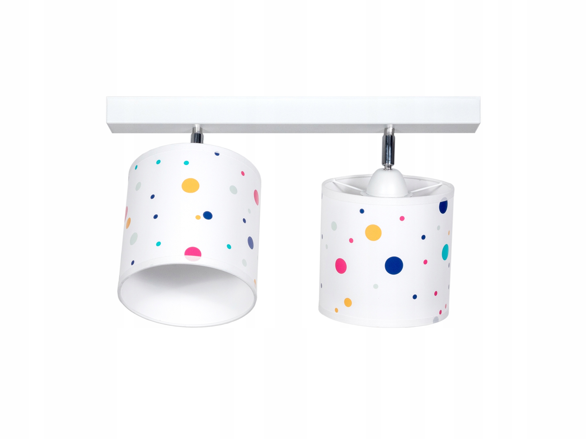 

Lampa plafon do pokoju dziecka kolorowe kropki