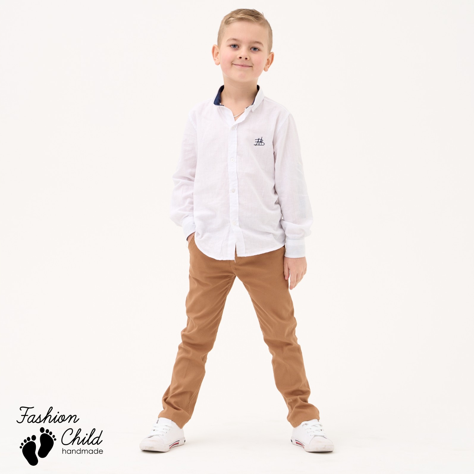 Sergio Koszula biała z długim rękawem R.56 1-3mc Rozmiar 56