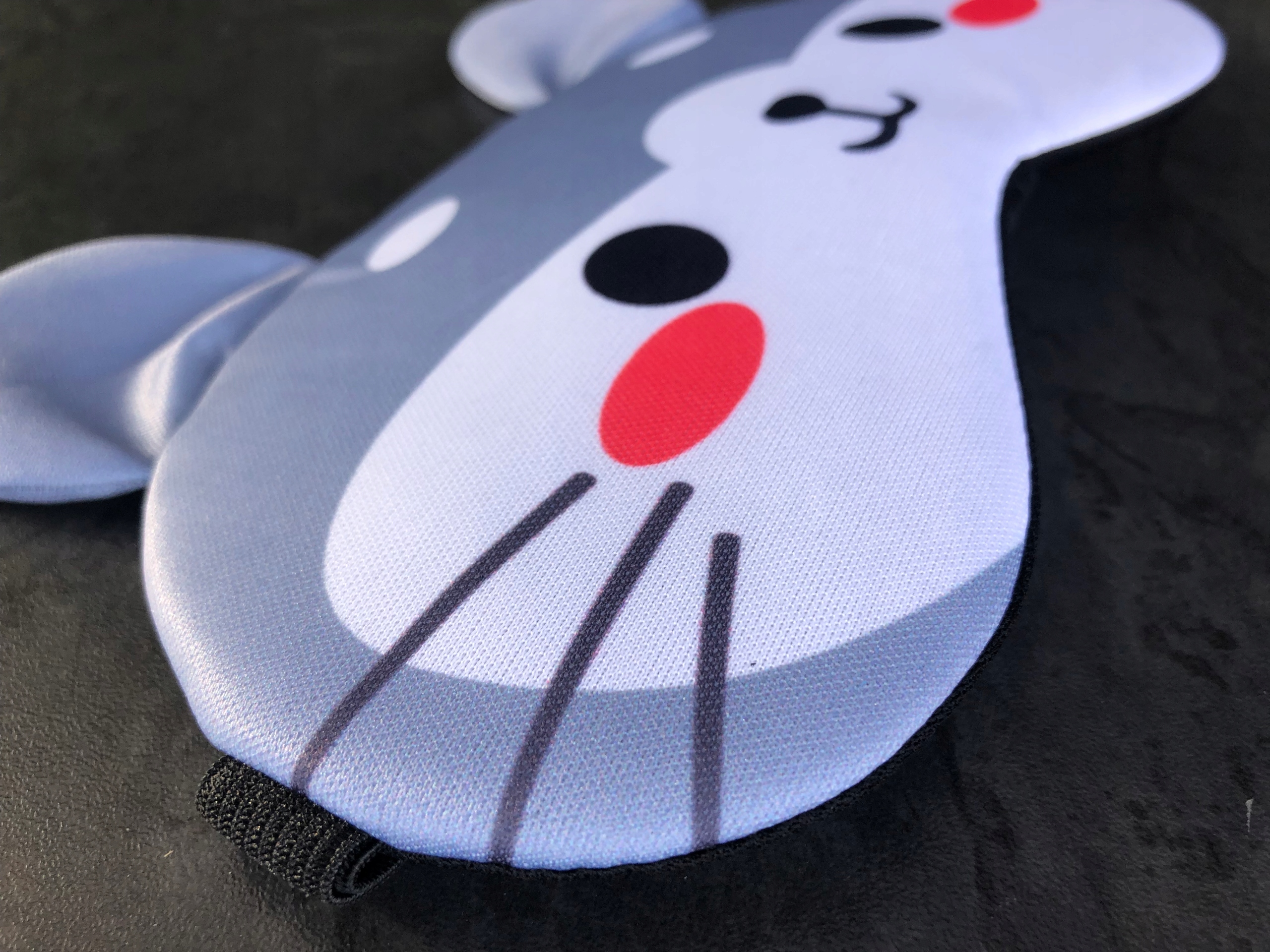 OPASKA NA OCZY MASKA DO SPANIA SNU RELAKSU KOTEK Kolekcja KOT