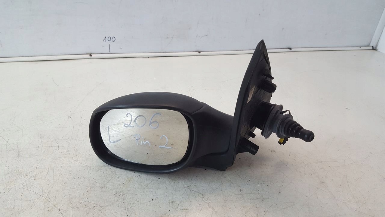 mirror left manually Peugeot 206 1,6 HDI EXLD