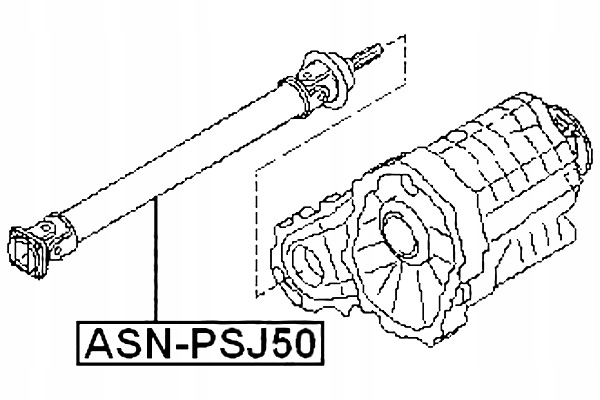 FEBEST WAŁ NAPĘDOWY NISSAN FUGA Y50 2004.10-2009.11 JP Producent części Febest