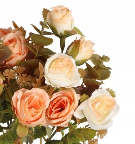 SZTUCZNE KWIATY JAK ŻYWE ROŚLINY RÓŻA RÓŻE BUKIET Marka Deko