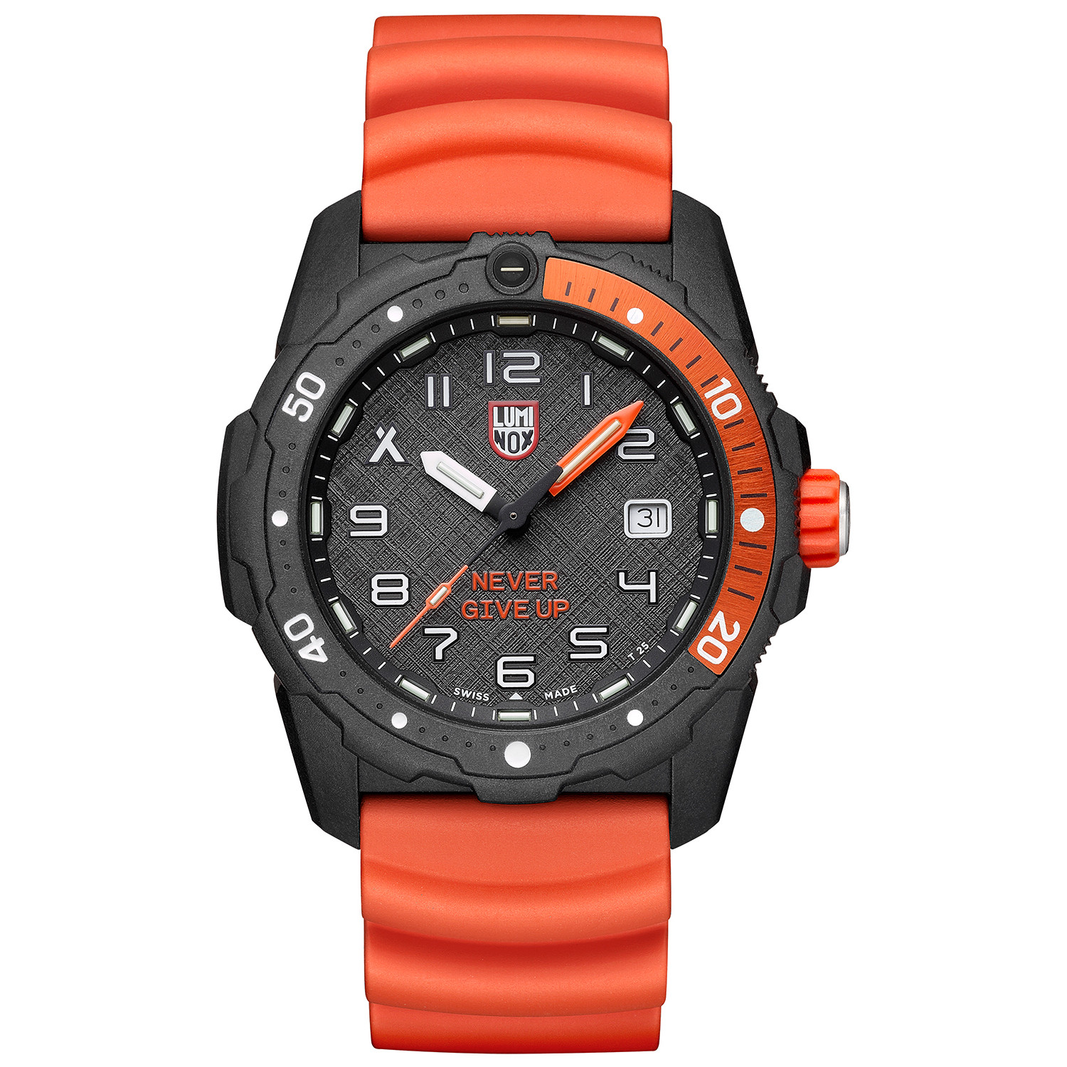 Zegarek Męski Luminox XB.3729.NGU pomarańczowy