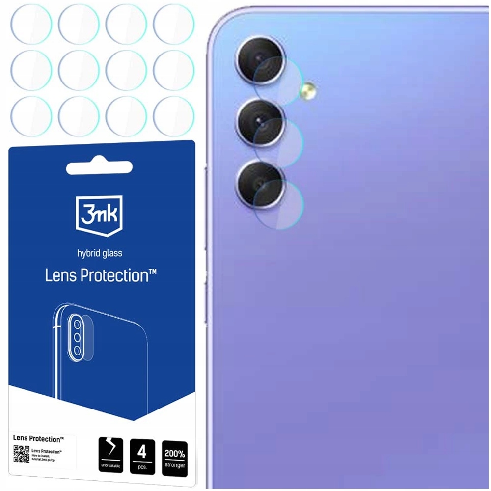 Szkło na aparat 3mk Lens Protection™ hybrydowe na Samsung Galaxy