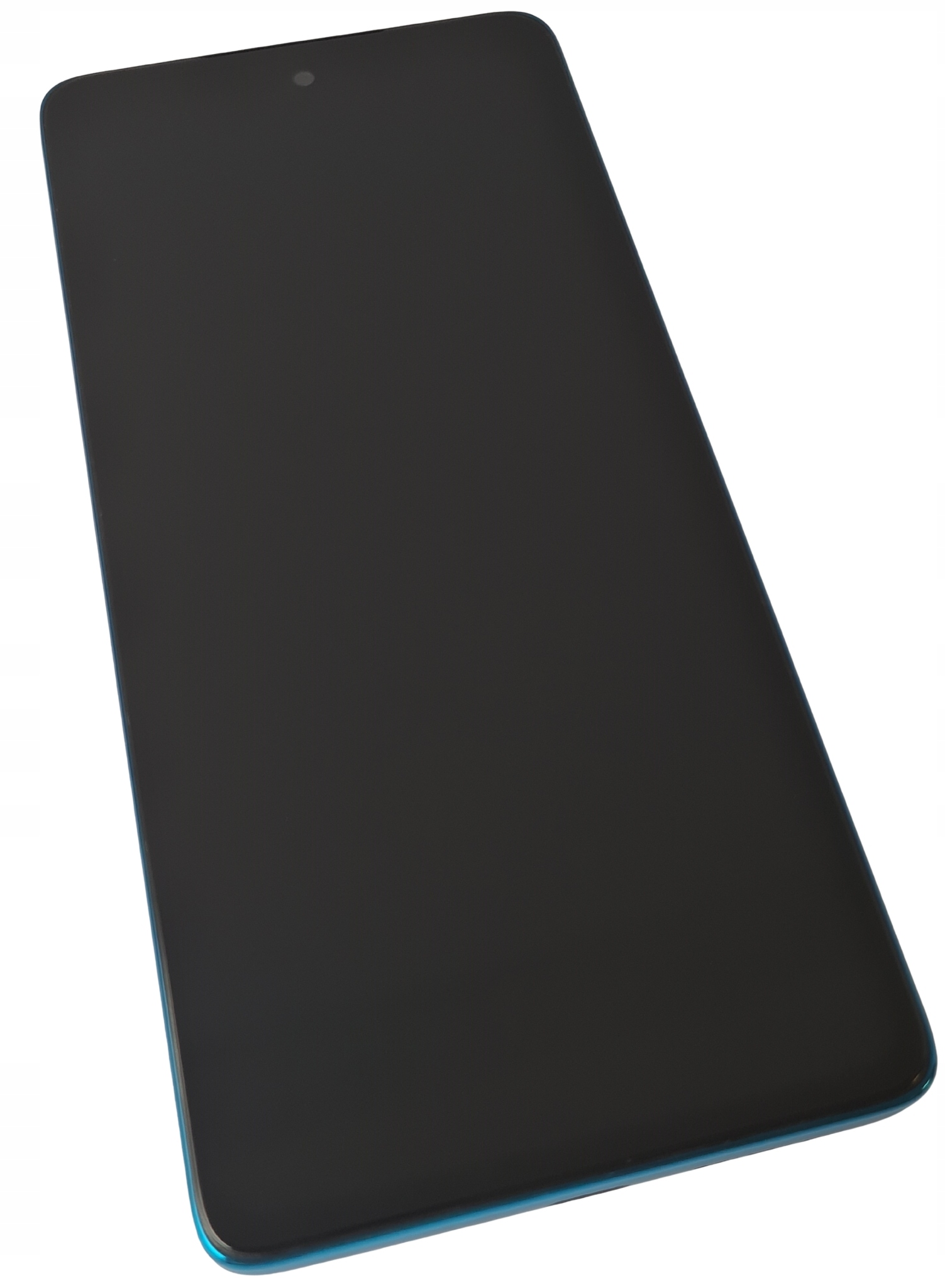 Org LCD displej originální s rámečkem pro Motorola Moto G75 (modrý)