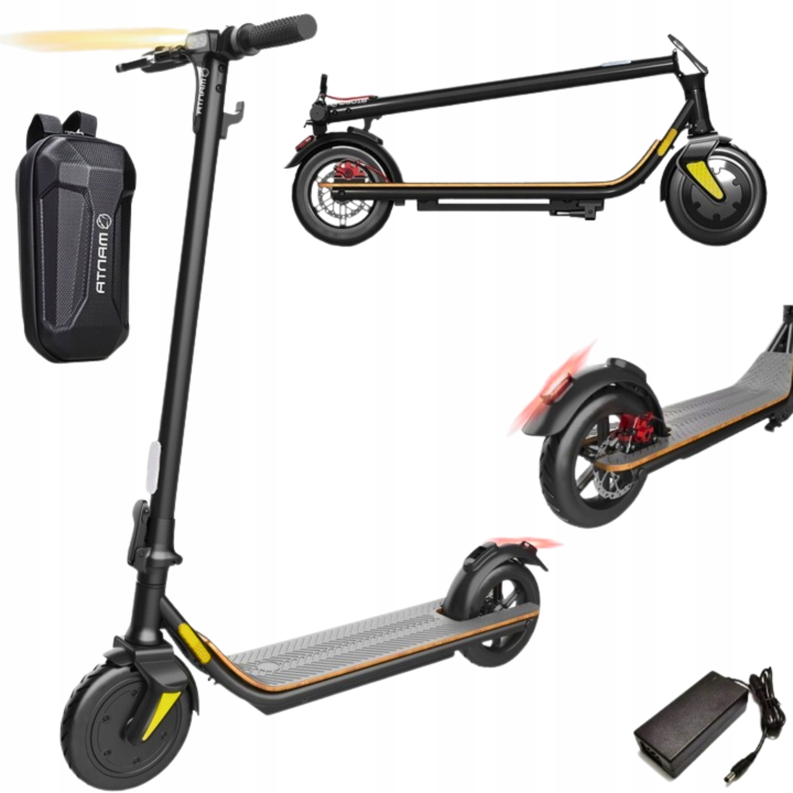 Hulajnoga elektryczna Manta Mass-Rider MES802H 500W Sakwa