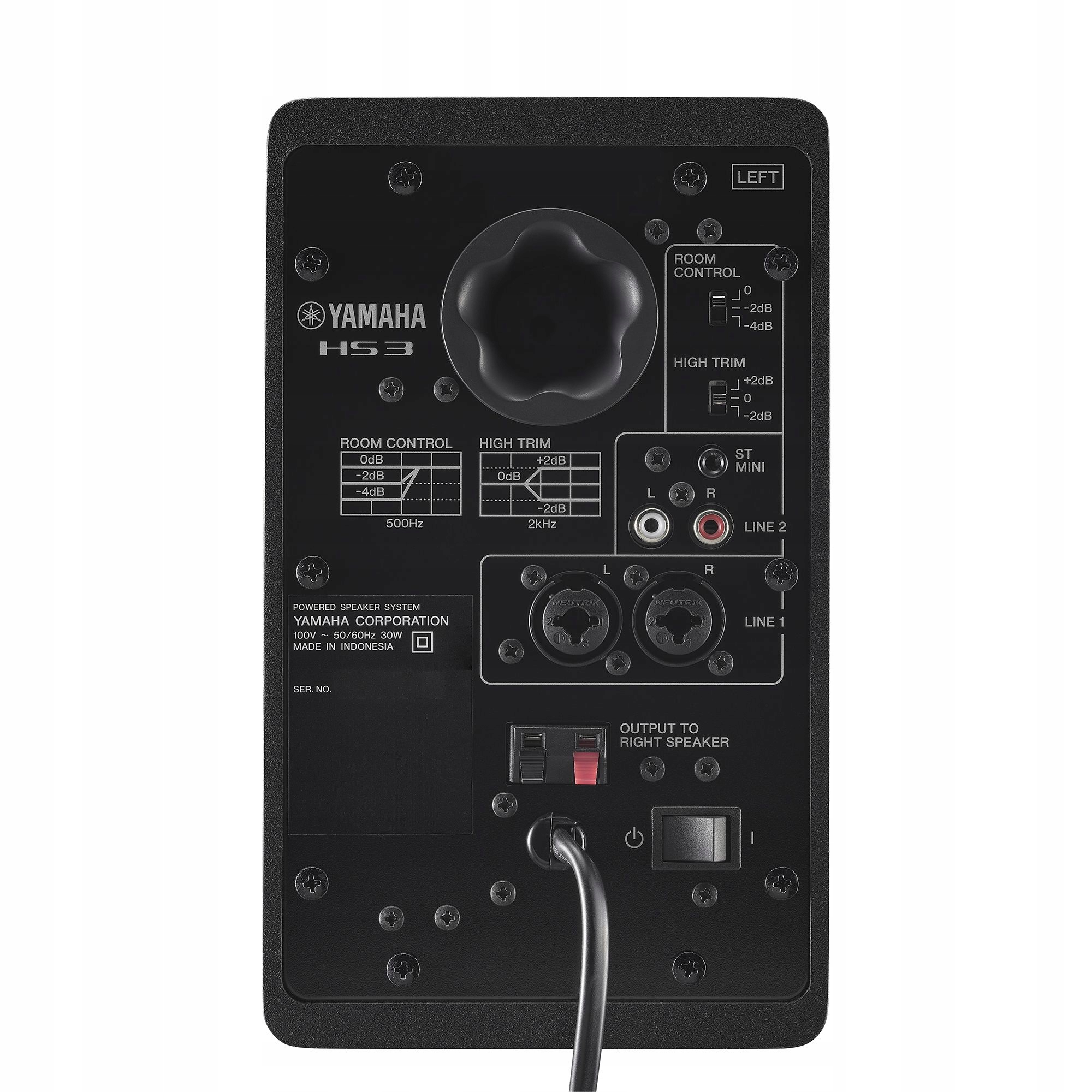 YAMAHA HS3 BL MONITORY STUDYJNE PARA CZARNE Kod producenta HS3BL