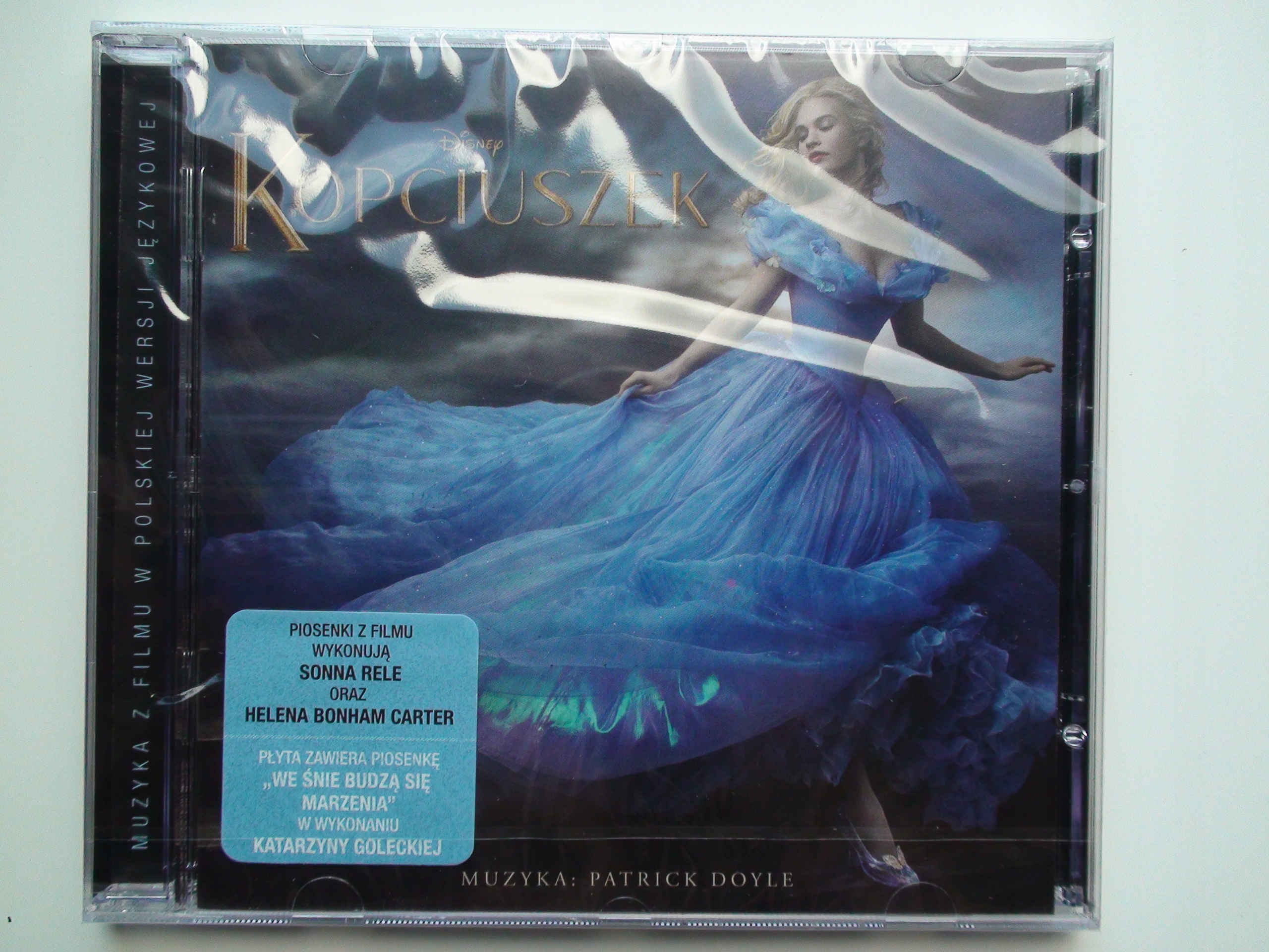 Kopciuszek (pl) Disney (folia) Ost 2015r