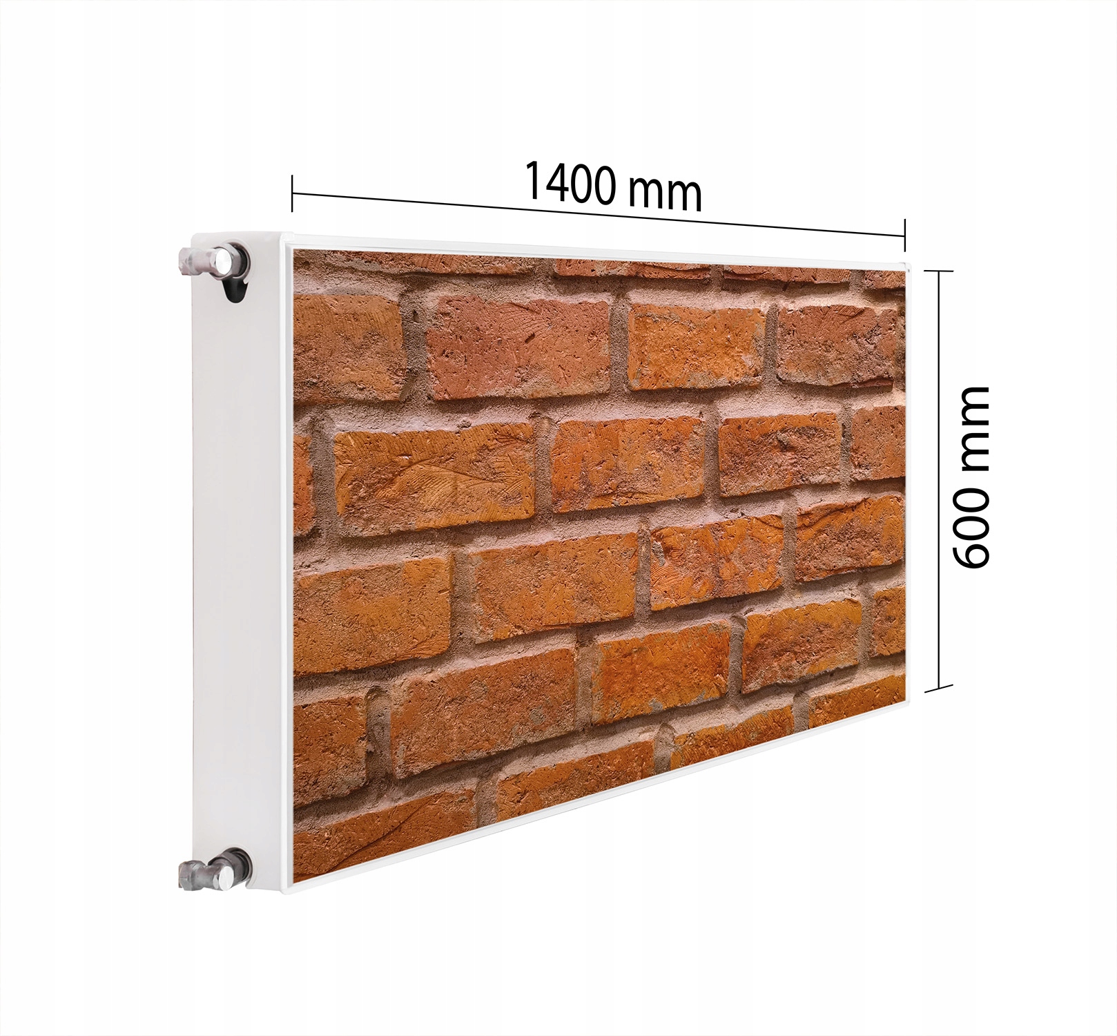 Magnetická Maska Na Radiátor 140x60 Cihlová Podložka Magnet