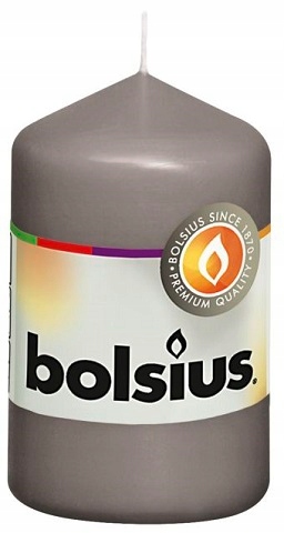 

Bolsius Świeca Klasyczna Pieńkowa 80/48 Szara