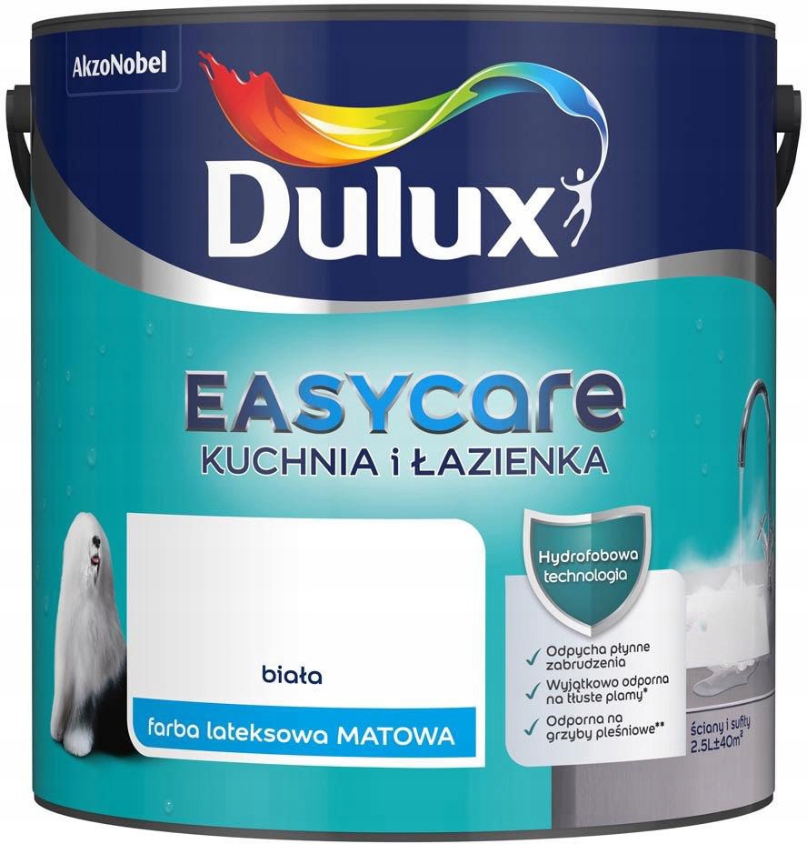 Easycare Kuchnia Łazienka Matt Biały 2.5L