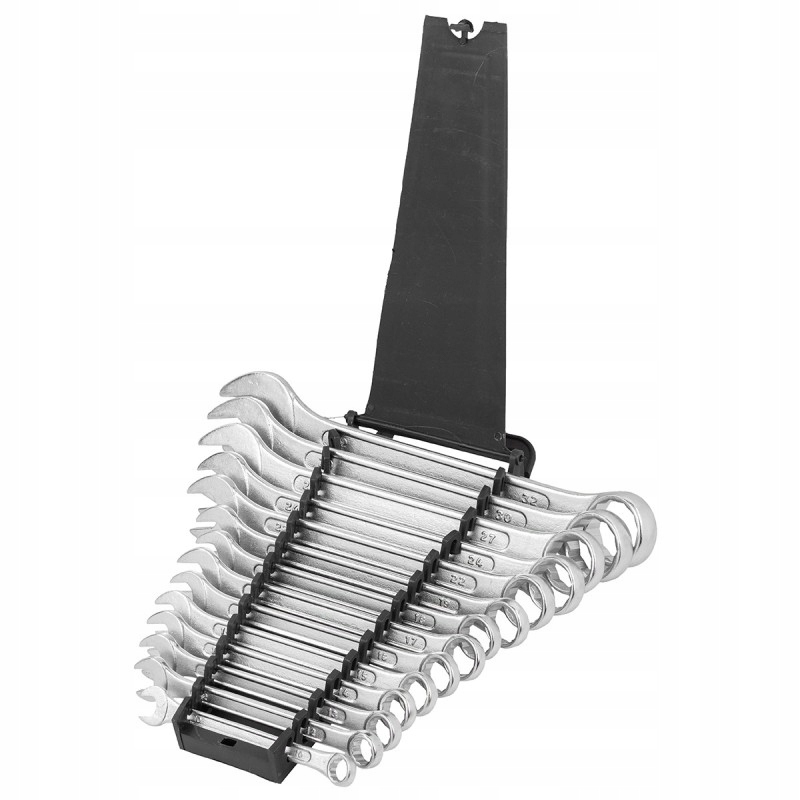 KLUCZE PŁASKO-OCZKOWE 10-32 mm 14 EL. OCZKOWO PŁASKIE Marka WMC Tools