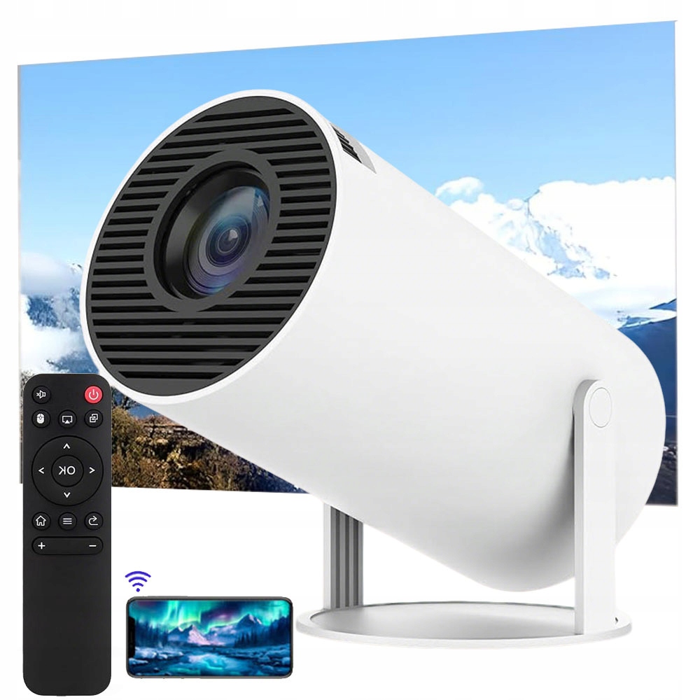 Mini Přenosný Projektor Full Hd 1080P S Wifi 2.4/5G Bluetooth 5.0