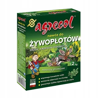 

Agrecol Nawóz do żywopłotów, drzew i krzewów 1,2kg