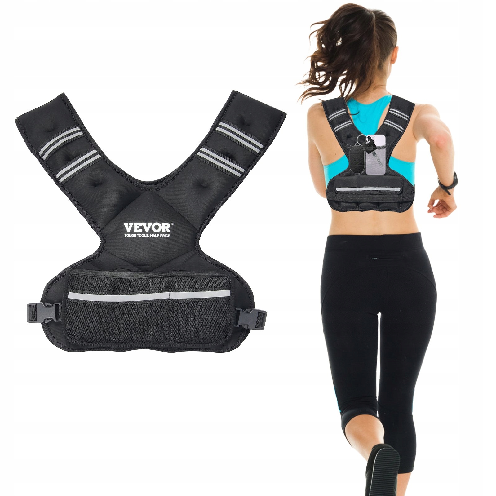 Regulovatelná zátěžová vesta 5-14,5 kg