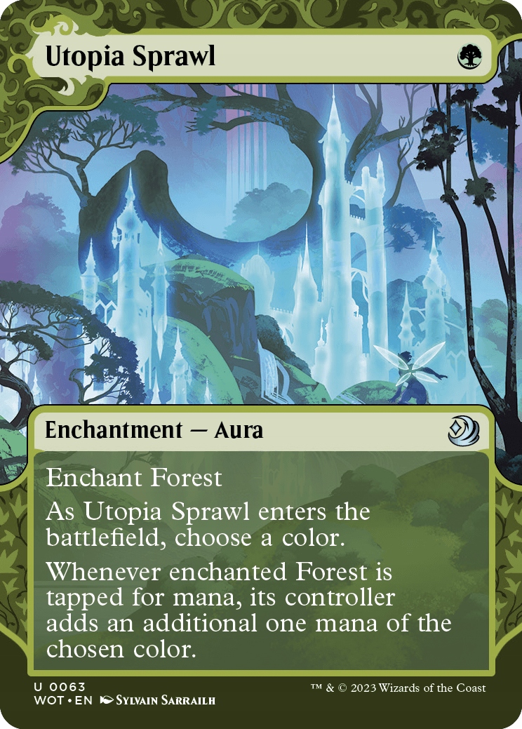 Mtg Utopia Sprawl Foil (u)