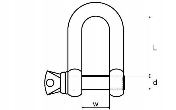 SZEKLA PROSTA DO LINY ŁAŃCUCHA OCYNK 6 mm Marka Inny producent