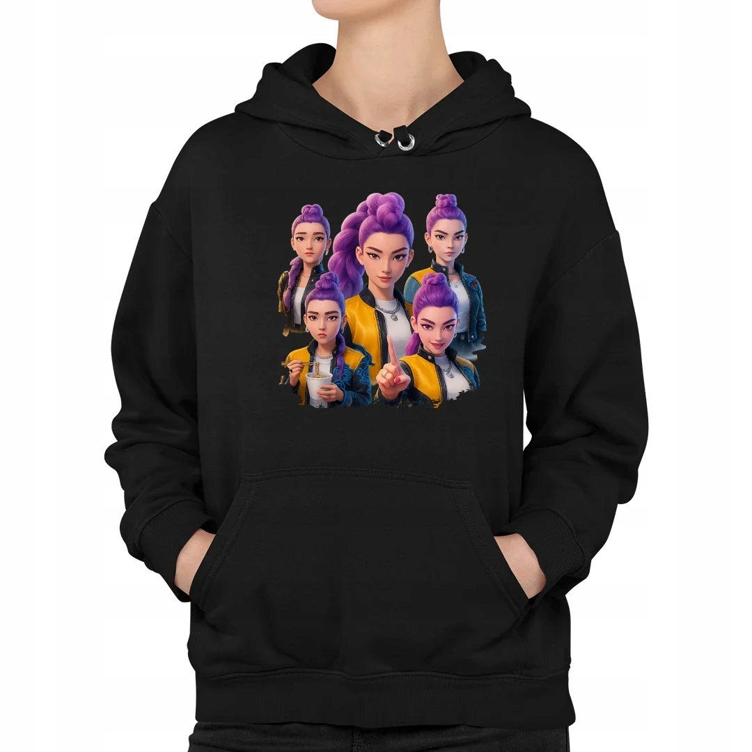 Rumi Dámská Mikina Jako dárek pro fanoušky Huntrix Kpop Demon Hunters