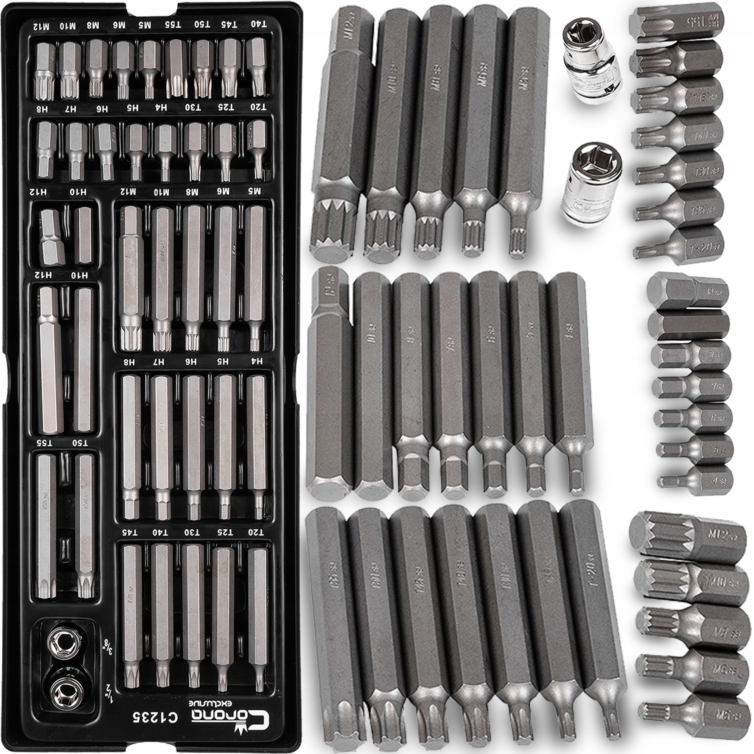 RICHMANN WKŁAD ZESTAW BITÓW IMBUS TORX SPLINE 40EL