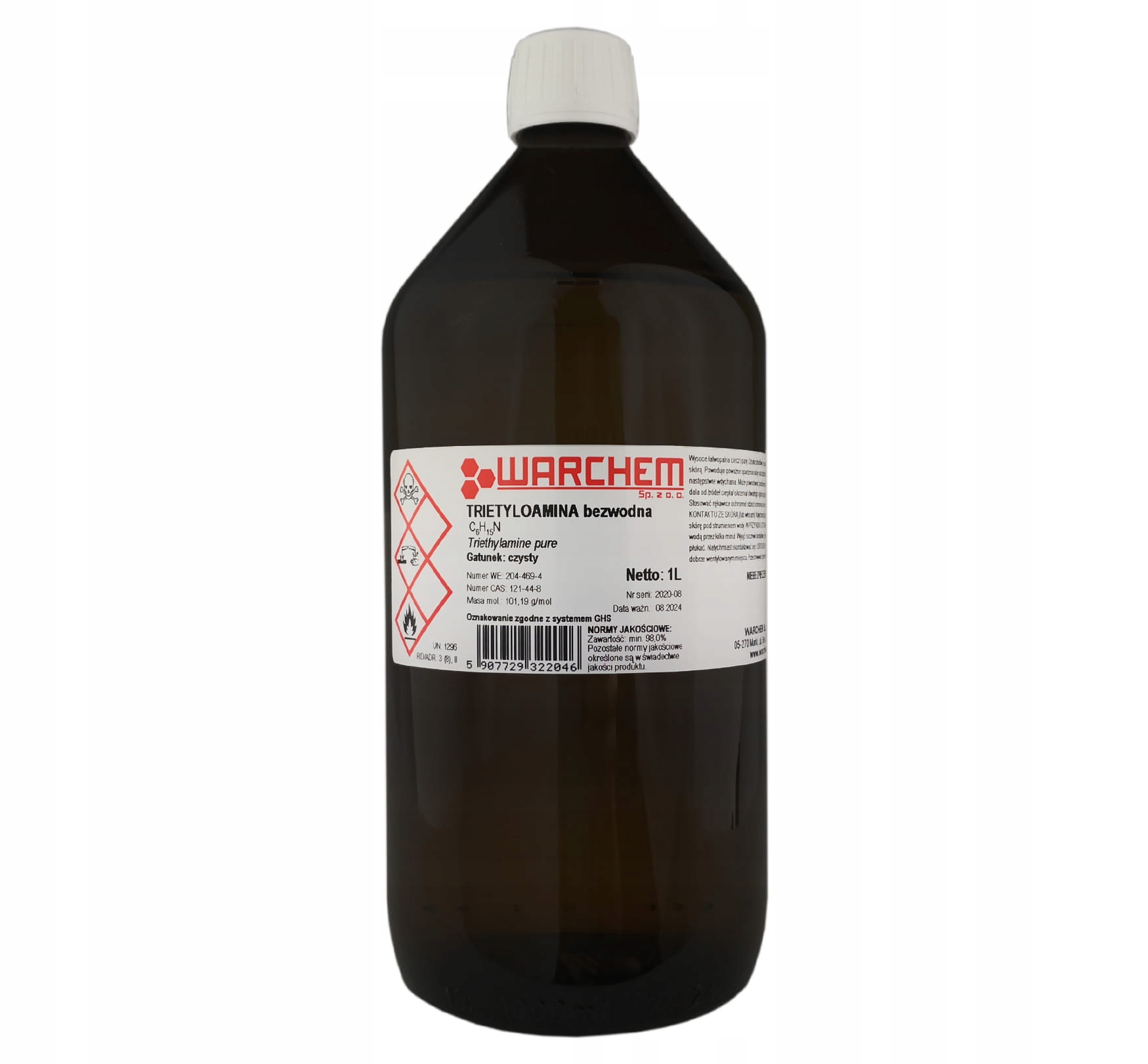 

Trietyloamina czysta 1L